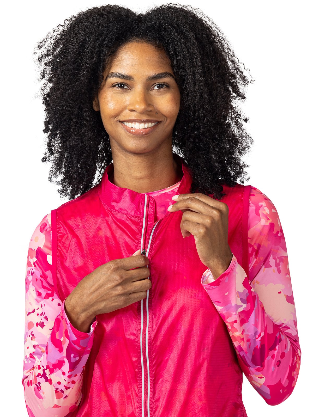 MISTRAL PACKABLE VEST FRAMBOISE – Bild 6