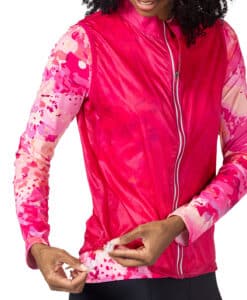 MISTRAL PACKABLE VEST FRAMBOISE – Bild 7