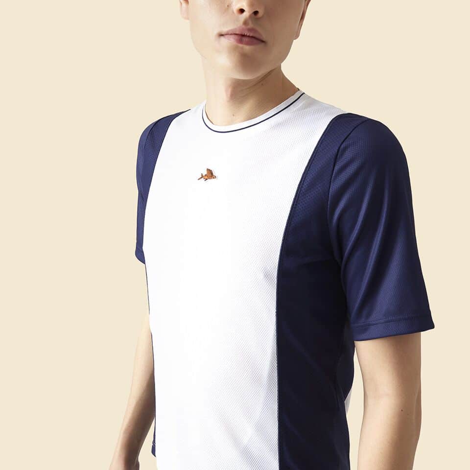 BETTY V2 SS JERSEY NAVY WHITE