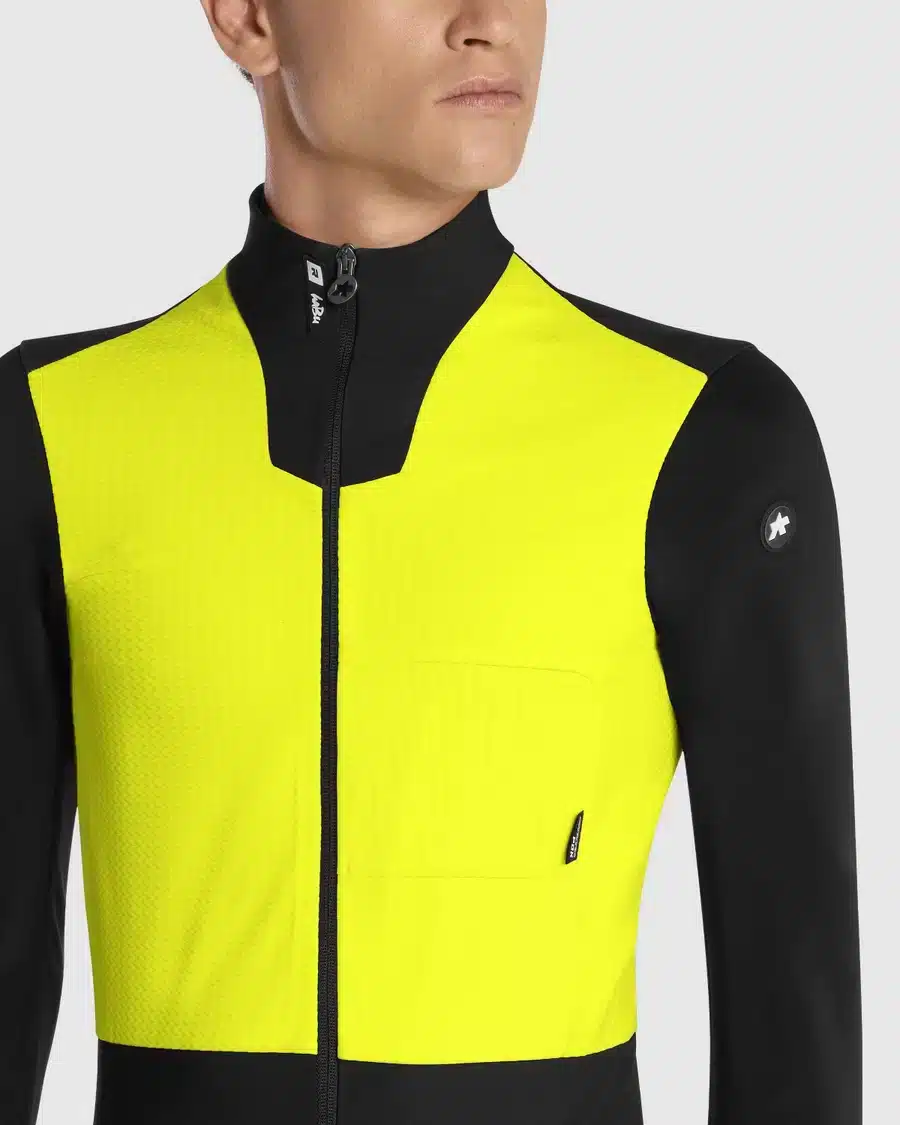 EQUIPE R HABU WINTER JACKET S11 OPTIC YELLOW – Bild 5