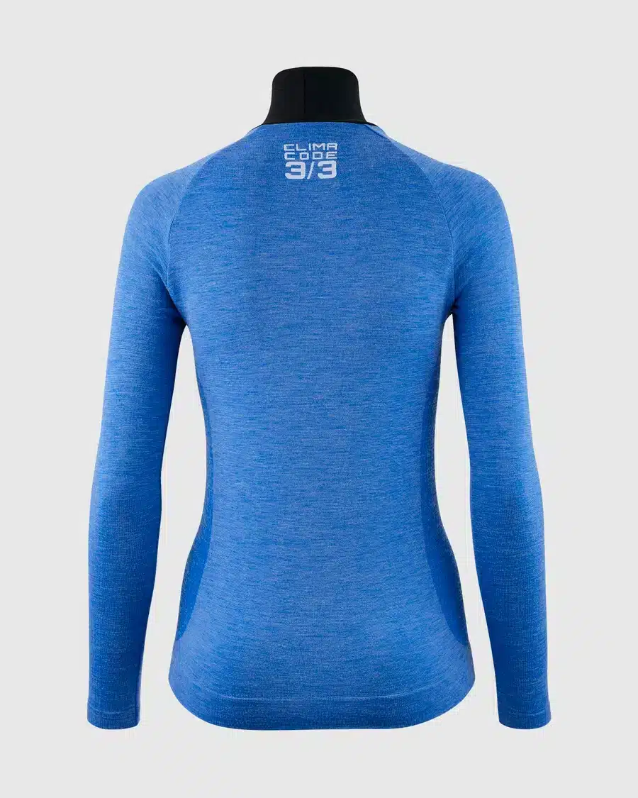 WOMEN'S ULTRAZ WINTER LS SKIN LAYER P1 BLUE – Bild 2