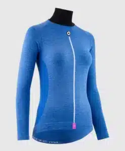 WOMEN'S ULTRAZ WINTER LS SKIN LAYER P1 BLUE – Bild 4