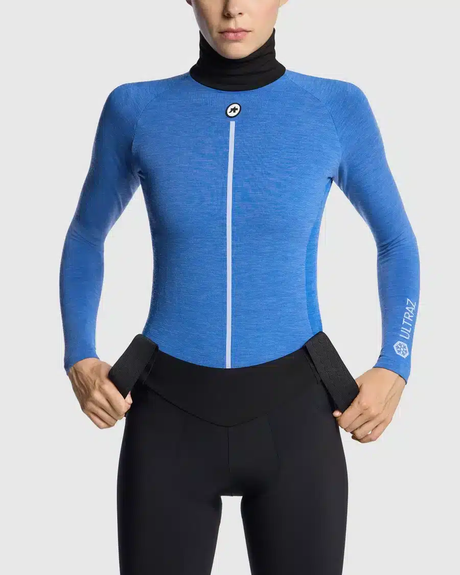 WOMEN'S ULTRAZ WINTER LS SKIN LAYER P1 BLUE – Bild 9