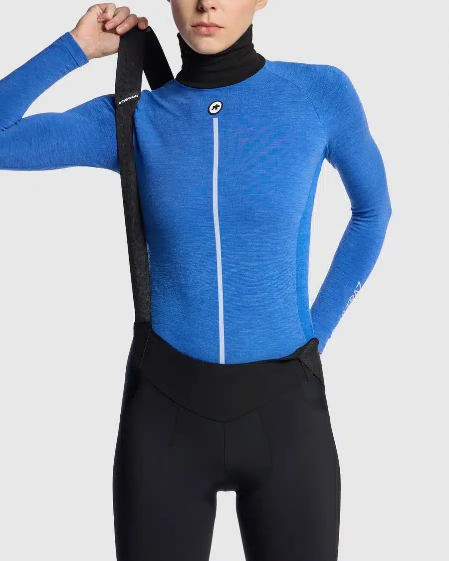 WOMEN'S ULTRAZ WINTER LS SKIN LAYER P1 BLUE – Bild 6
