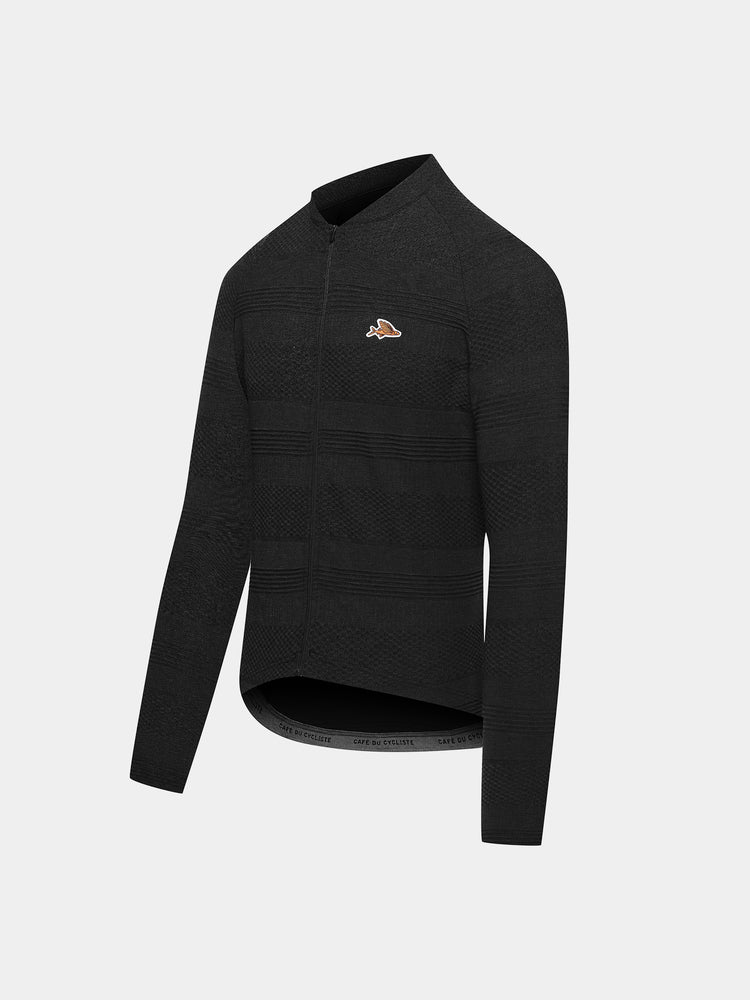 CORINNE LS JERSEY BLACK – Bild 4