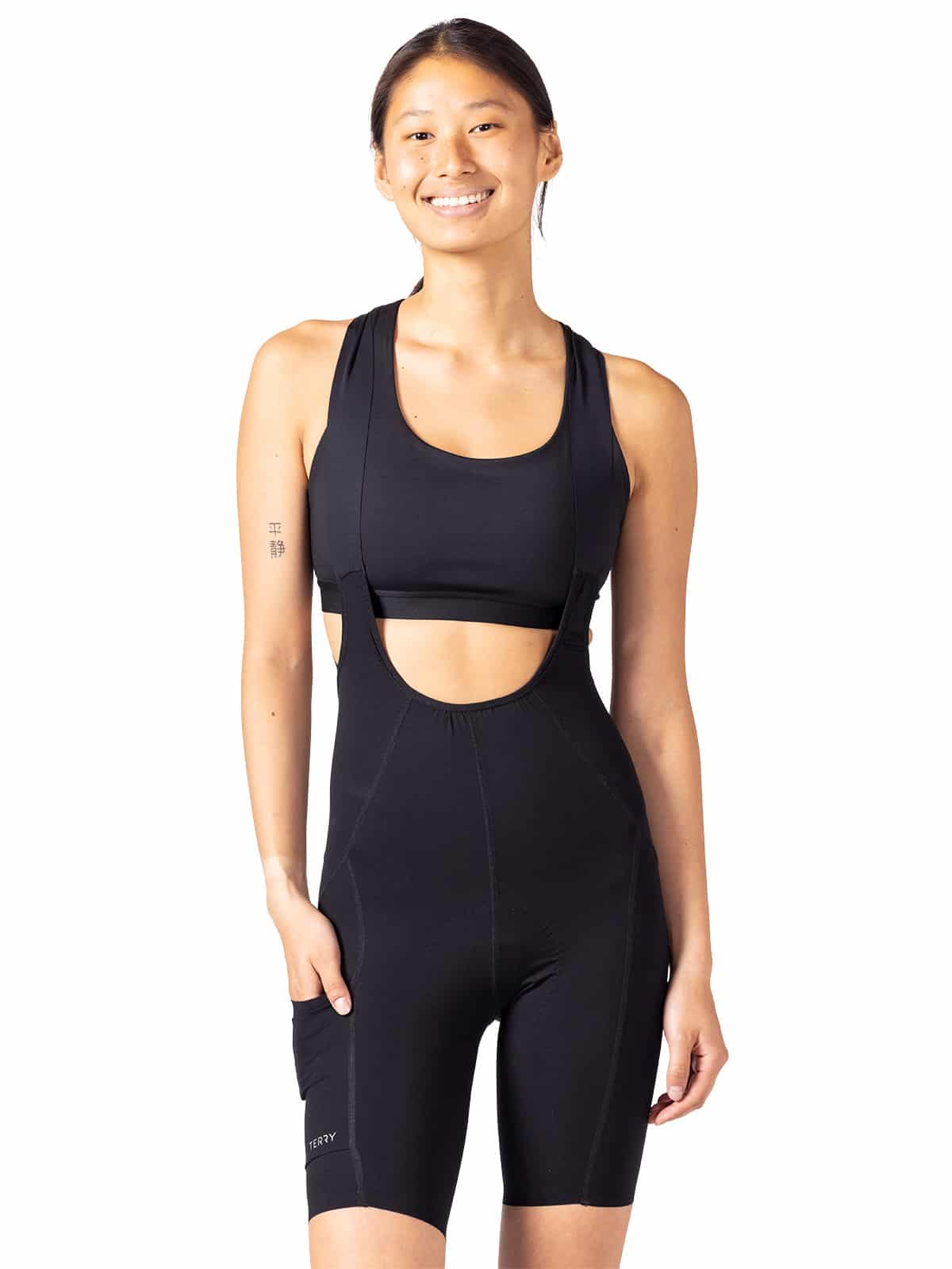 MADAME X BIB SHORTS BLACK