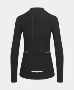 Alternative view of CORINNE LS JERSEY BLACK