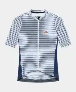 ROMY SS JERSEY WHITE NAVY – Bild 2