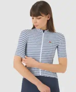 ROMY SS JERSEY WHITE NAVY