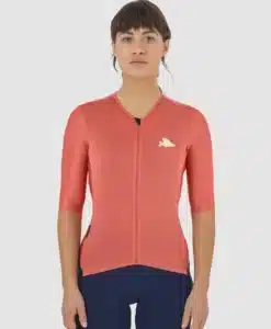 OLYMPE SS JERSEY CINDER RED