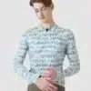 CONSTANCE LS JERSEY PEARL GREY DEEP WATER
