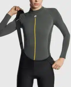 WOMEN'S SPRING FALL LS SKINLAYER P1 ANTHRACITE GREY – Bild 6