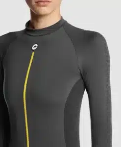 WOMEN'S SPRING FALL LS SKINLAYER P1 ANTHRACITE GREY – Bild 10