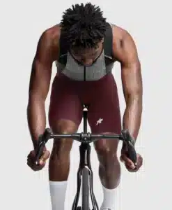 MILLE GT BIB SHORTS S11 BURGUNDY RED – Bild 5