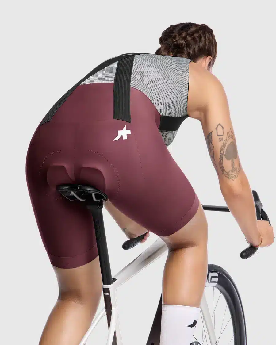 UMA GT BIB SHORTS S11 BURGUNDY RED – Bild 5