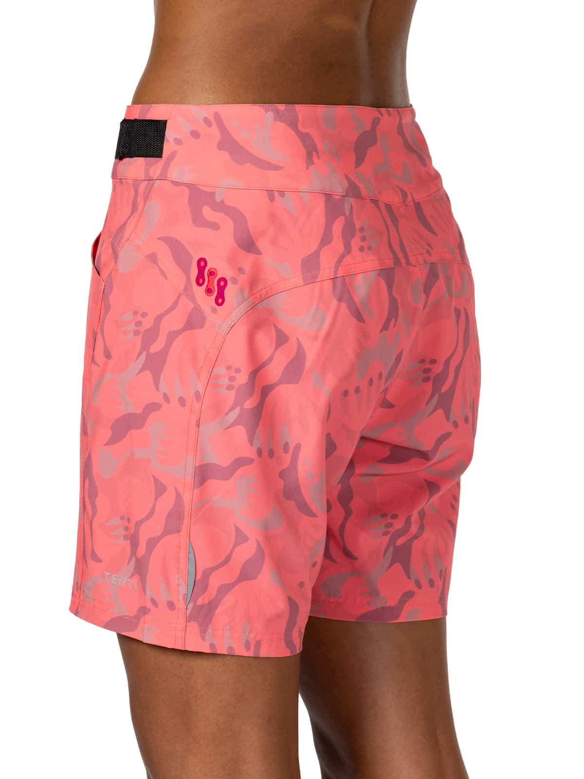 VENTURE 7 PRINT SHORT CORAL FLORAL – Bild 2