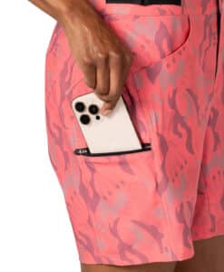 VENTURE 7 PRINT SHORT CORAL FLORAL – Bild 4