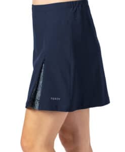 Alternative view of ZIPPER BIKE SKIRT BLACK IRIS