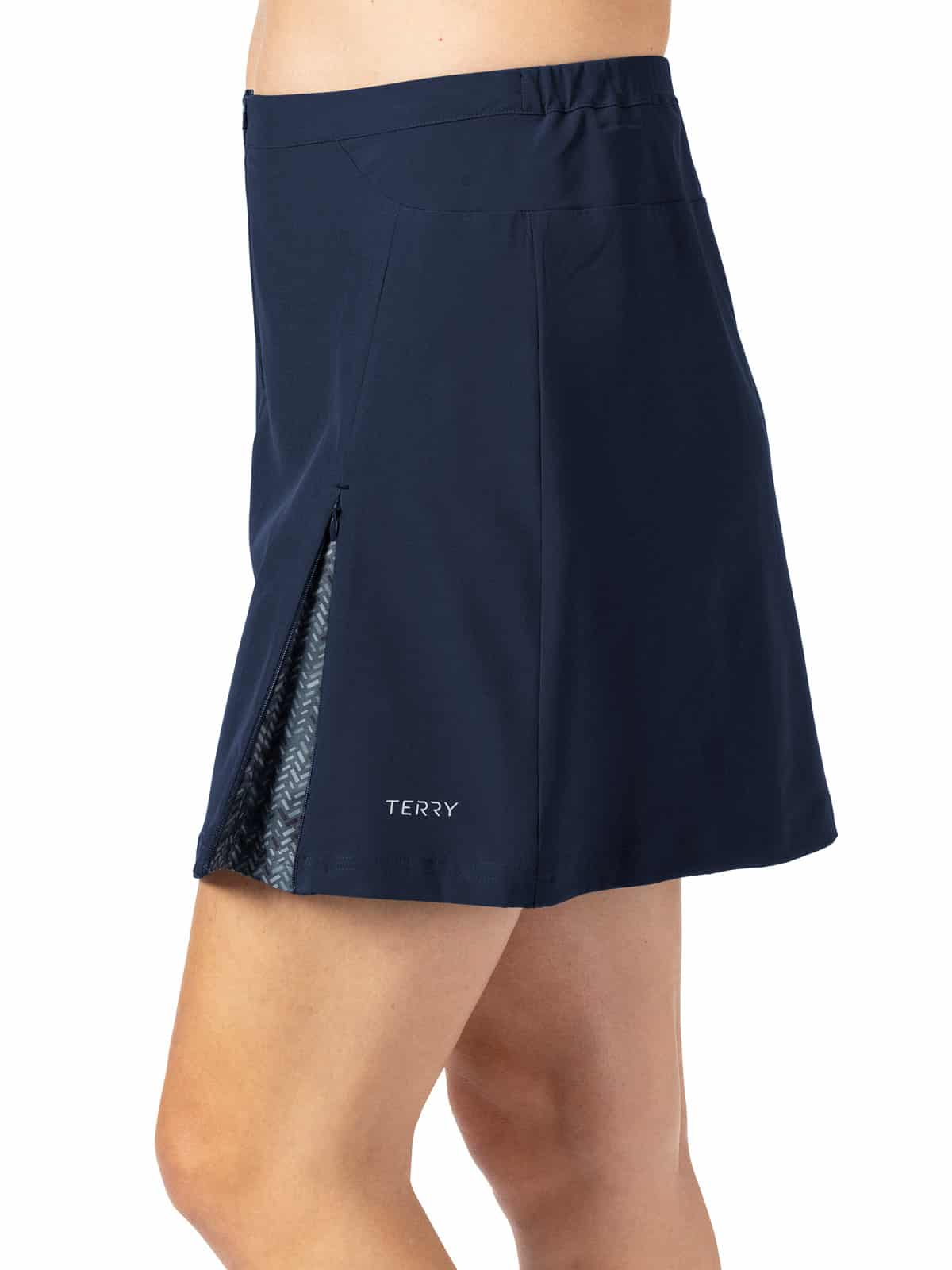 ZIPPER BIKE SKIRT BLACK IRIS – Bild 2