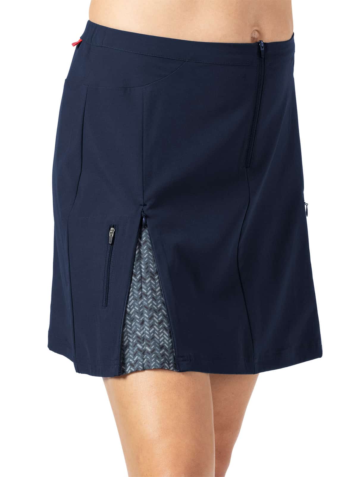ZIPPER BIKE SKIRT BLACK IRIS – Bild 6