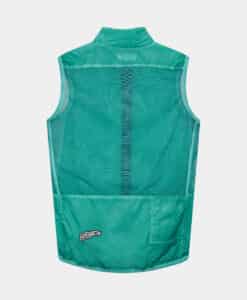EDITH GILET COLD DYE DARK SEA – Bild 3