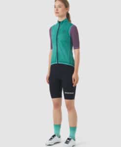 EDITH GILET COLD DYE DARK SEA – Bild 5