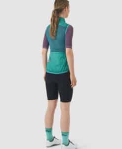 EDITH GILET COLD DYE DARK SEA – Bild 4