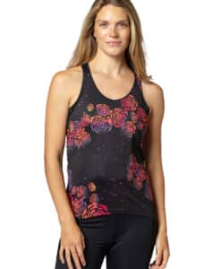 SOLEIL RACER TANK ROSETTE