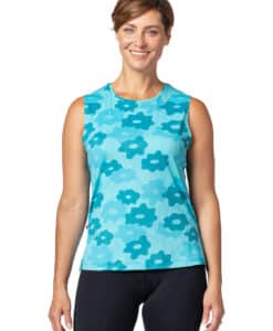 SOLEIL SPLIT TANK BLUE DAISY