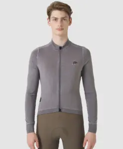 CHARLIE LS JERSEY CHARCOAL