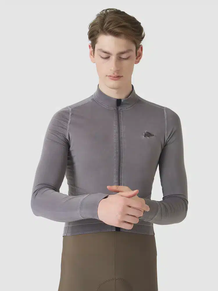 CHARLIE LS JERSEY CHARCOAL – Bild 6