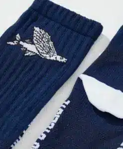 Alternative view of CYCLING SOCKS GRAVEL FLYING FISH NAVY