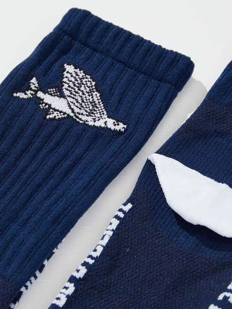 CYCLING SOCKS GRAVEL FLYING FISH NAVY – Bild 2