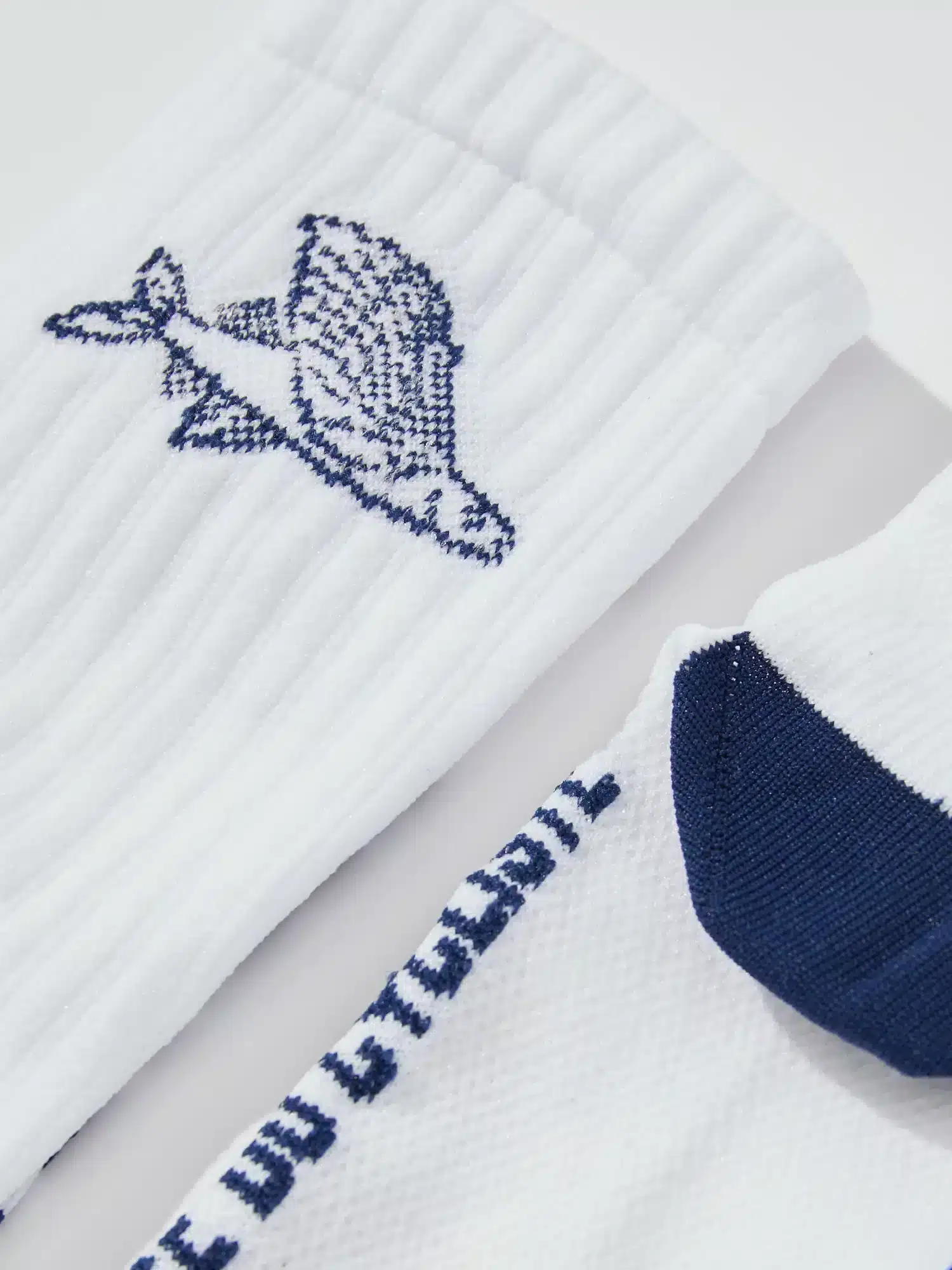 CYCLING SOCKS GRAVEL FLYING FISH WHITE – Bild 3