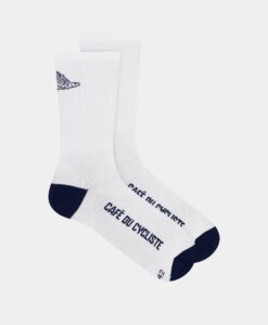 CYCLING SOCKS GRAVEL FLYING FISH WHITE
