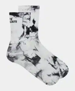 CYCLING SOCKS TIE DYE BLACK
