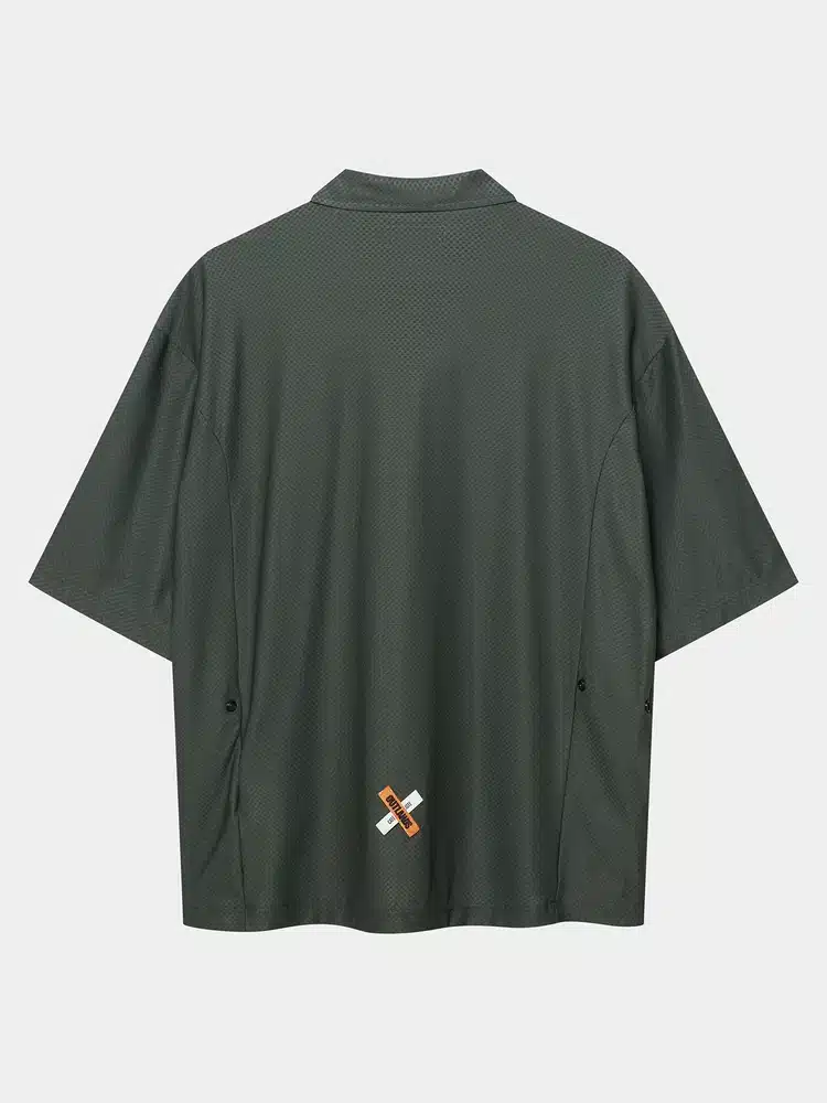 GLADYS SS SHIRT KHAKI – Bild 2