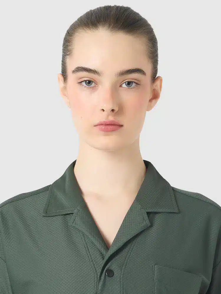 GLADYS SS SHIRT KHAKI – Bild 8