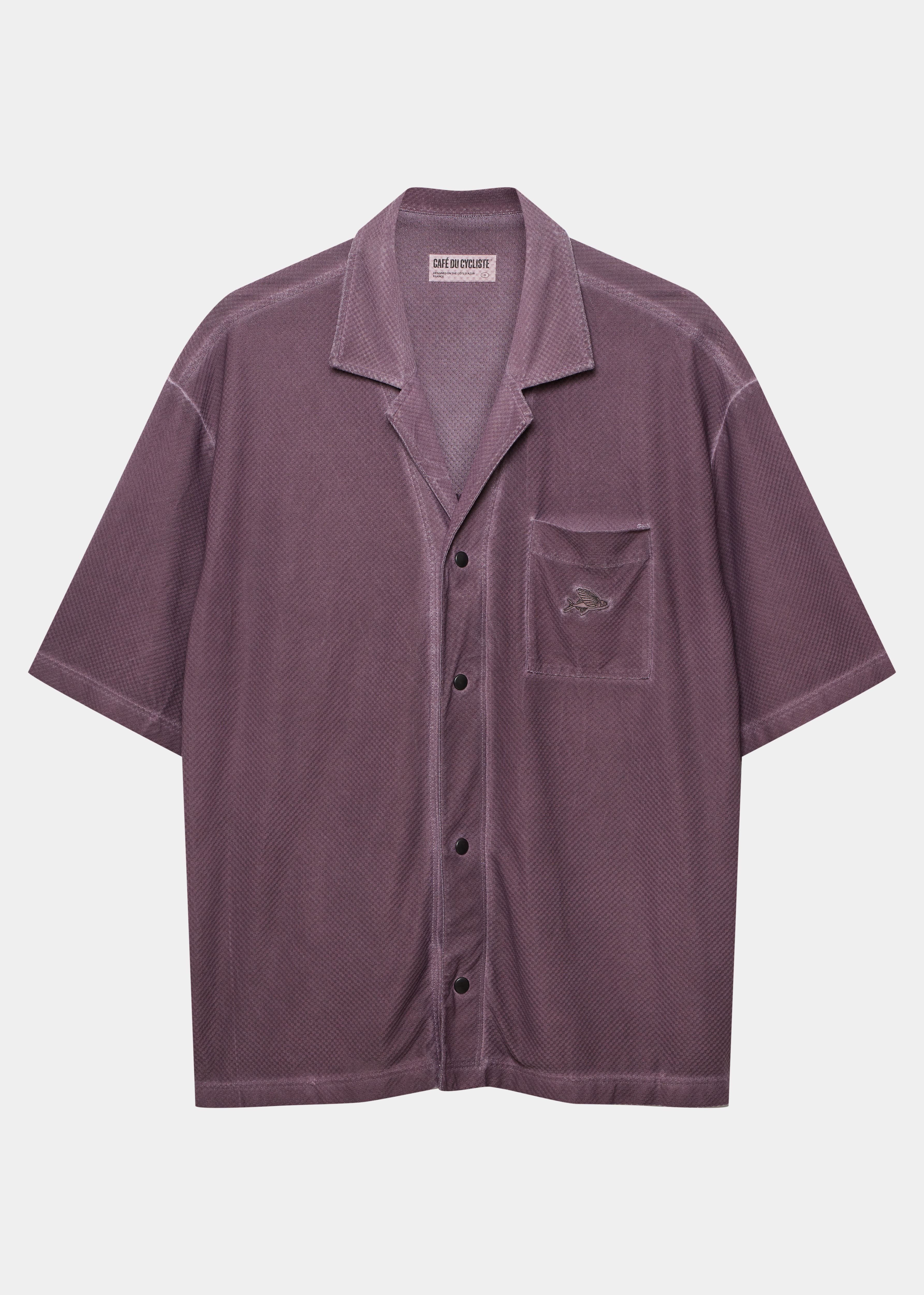 GLADYS SS SHIRT COLD DYE MINERAL PINK