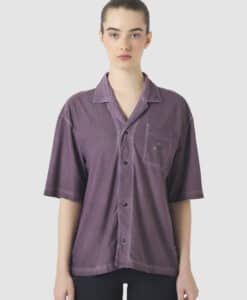 GLADYS SS SHIRT COLD DYE MINERAL PINK – Bild 3