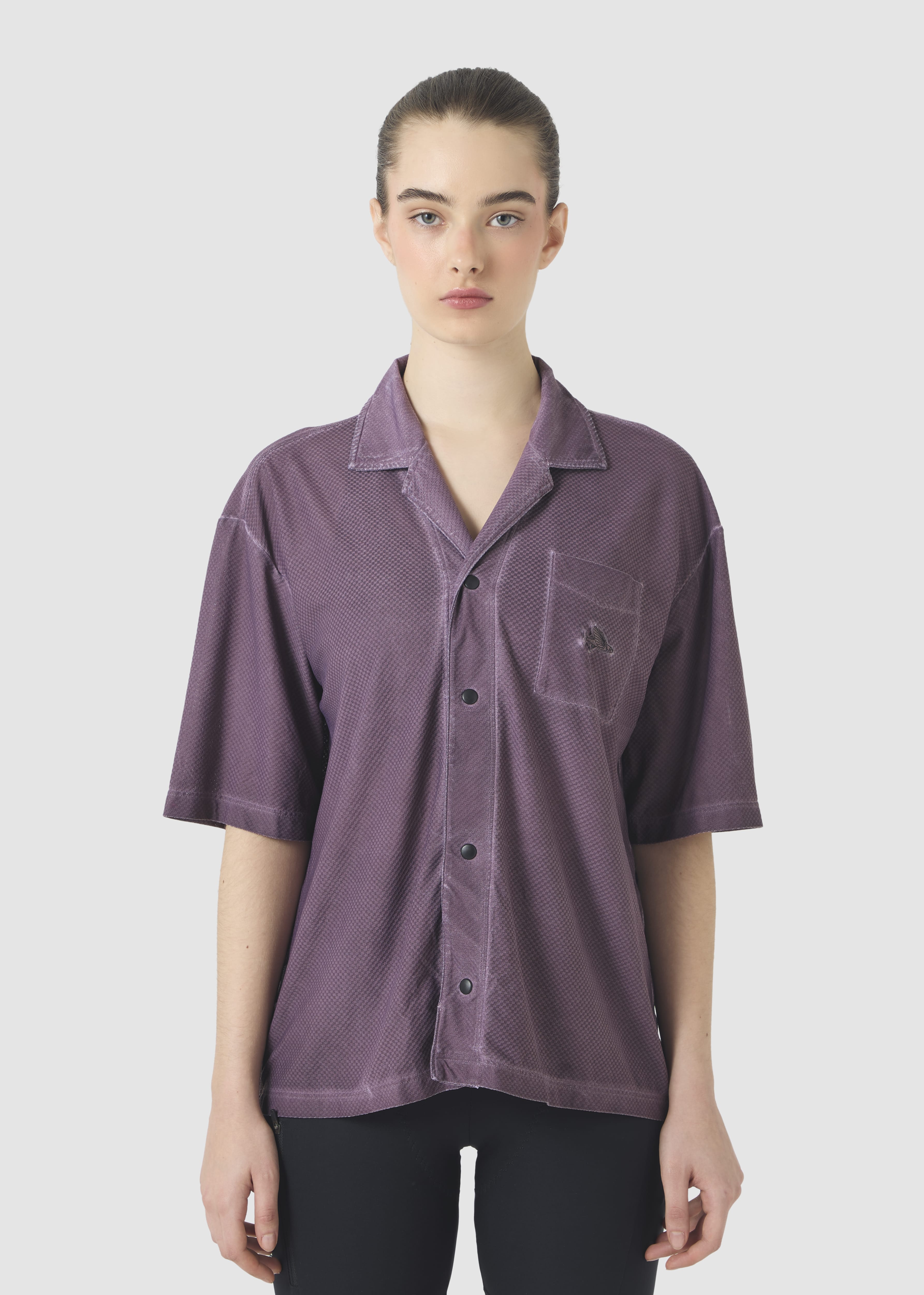 GLADYS SS SHIRT COLD DYE MINERAL PINK – Bild 3
