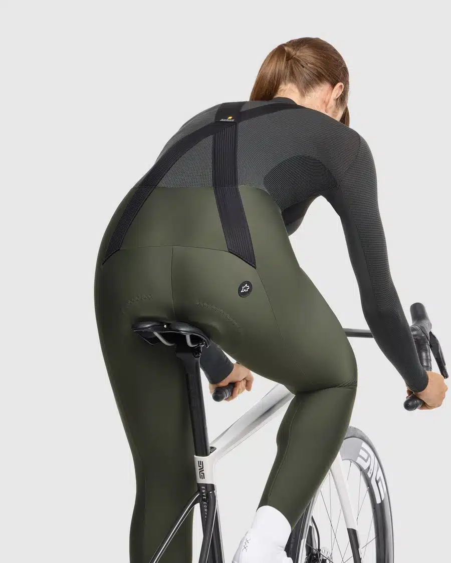 UMA GT SPRING FALL BIB TIGHTS S11 DEEP GREEN – Bild 7